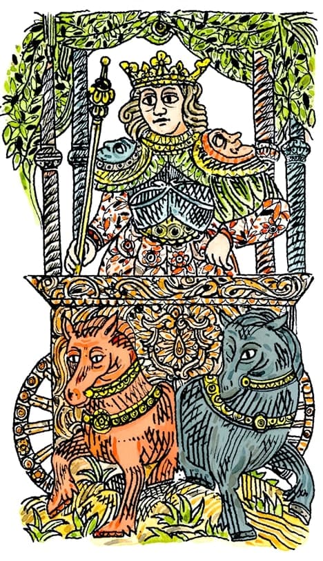 7.  THE CHARIOT